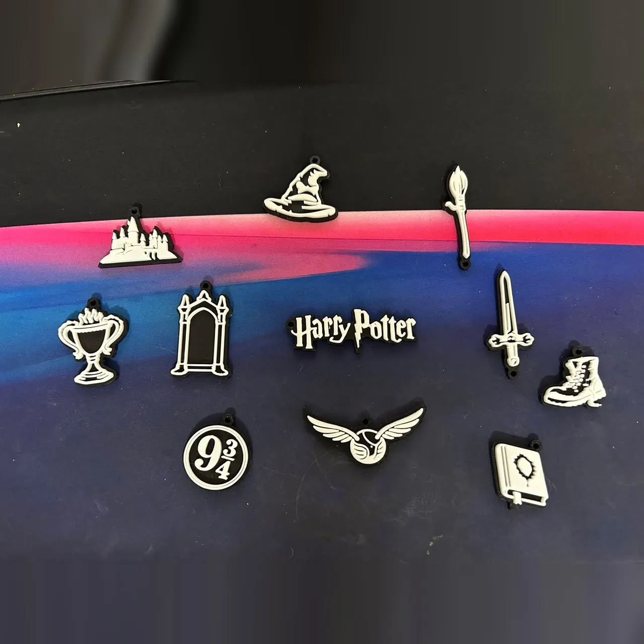 Harry Potter Keychains — Dual-colour PLA
